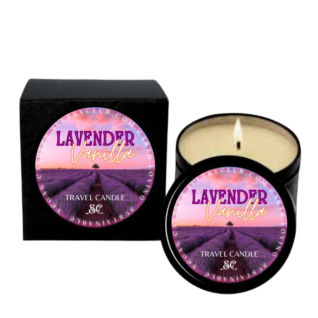 Our Lavender Vanilla Vegan Candle