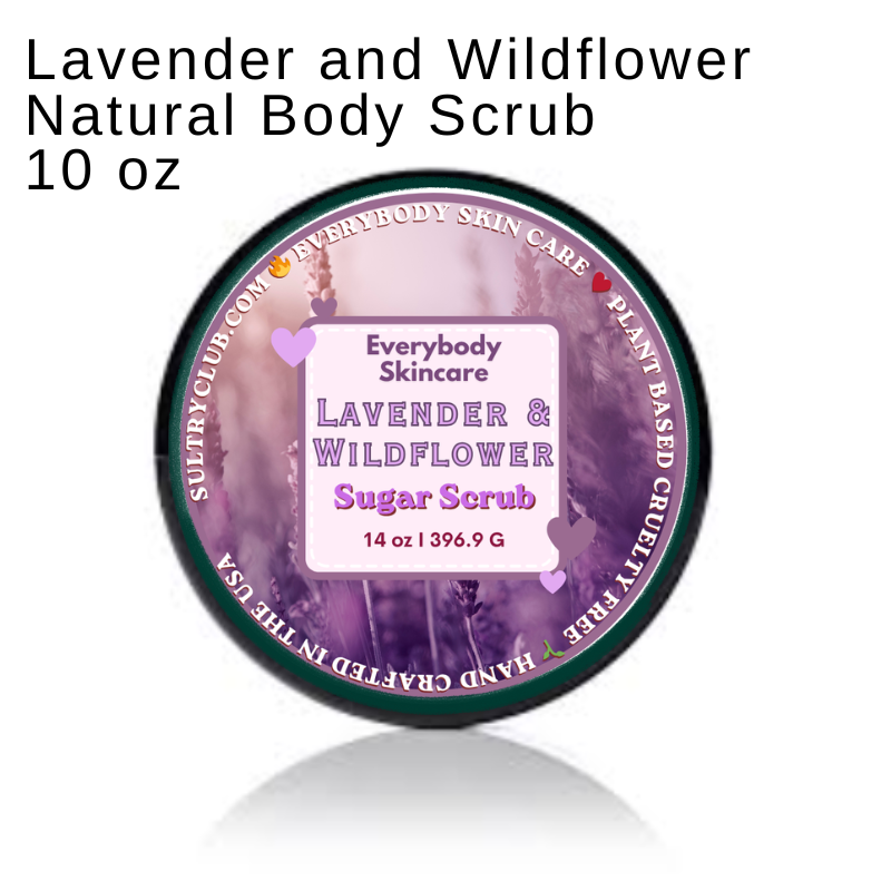 Lavender and Wildflower Sugar Scrub™ by Sultry Club Spa