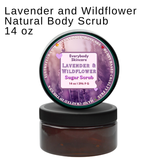 Lavender and Wildflower Sugar Scrub™ by Sultry Club Spa