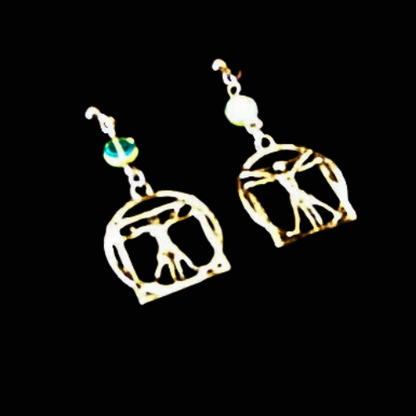 LEO DA VINCI STYLE EARRINGS