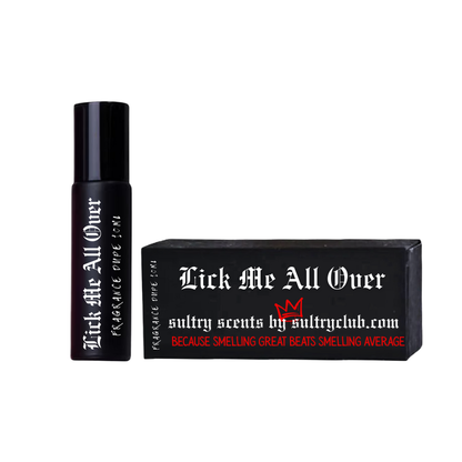 LICK ME ALL OVER TYPE EDP ROLLERBALL PEN