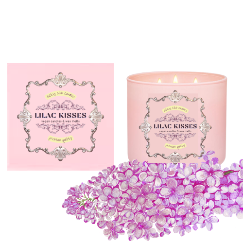 LILAC KISSES 16 Oz 3 Wick Candle