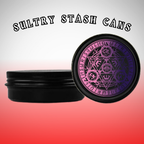 MAGIC CIRCLE Stash Tin - Round Storage Container