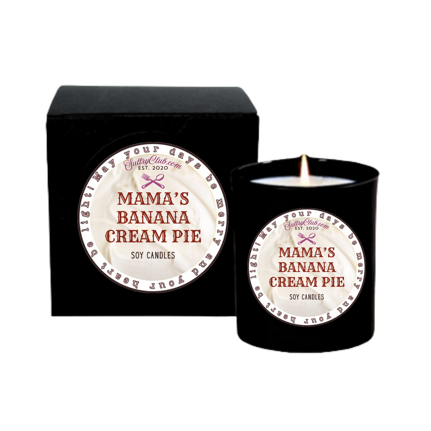 MAMA'S BANANA CREAM PIE Candle
