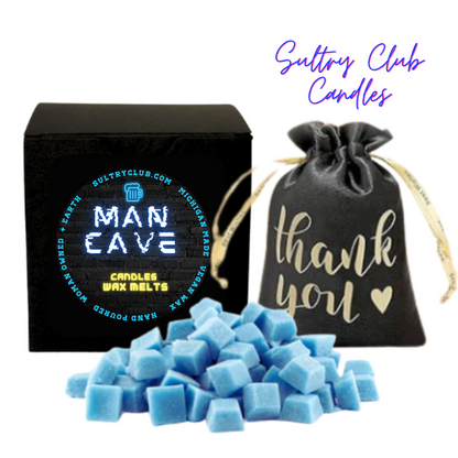 MAN CAVE VEGAN CANDLE