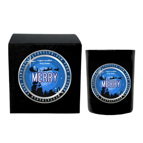 MERRY THOUGHTS 3 WICK HOLIDAY CANDLE