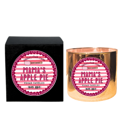 Mama's Apple Pie Vegan Candle