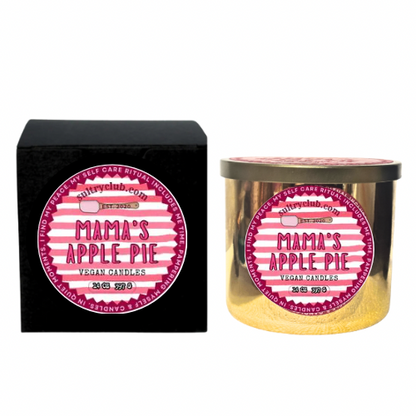 Mama's Apple Pie Vegan Candle