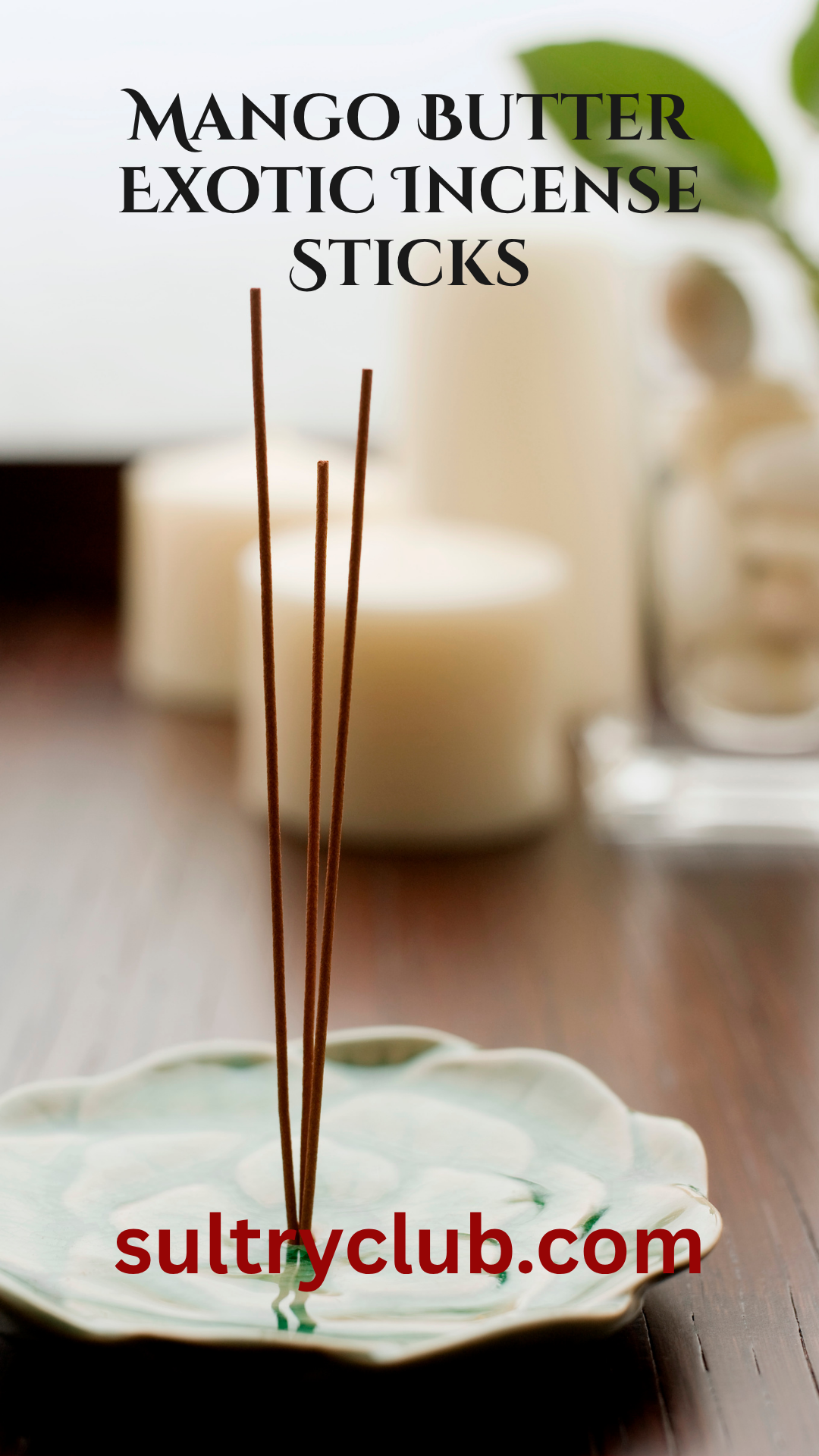 Mango Butter Exotic Incense Sticks