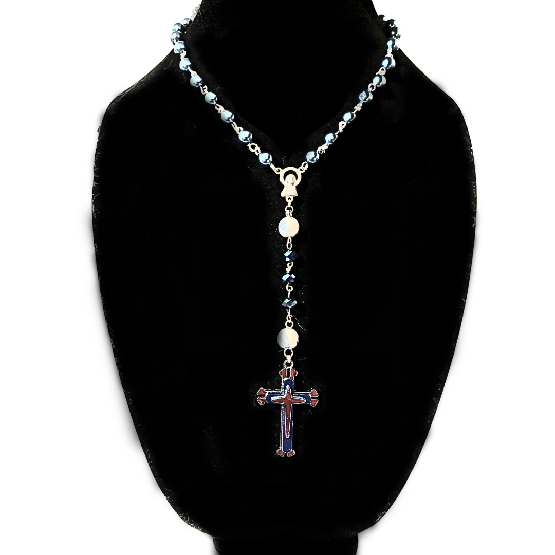 Steel And Titanium Rosary