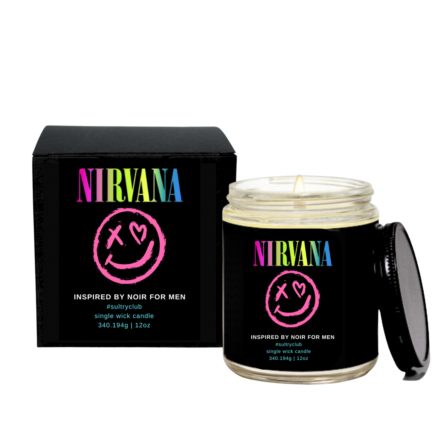 NIRVANA Noir Candle