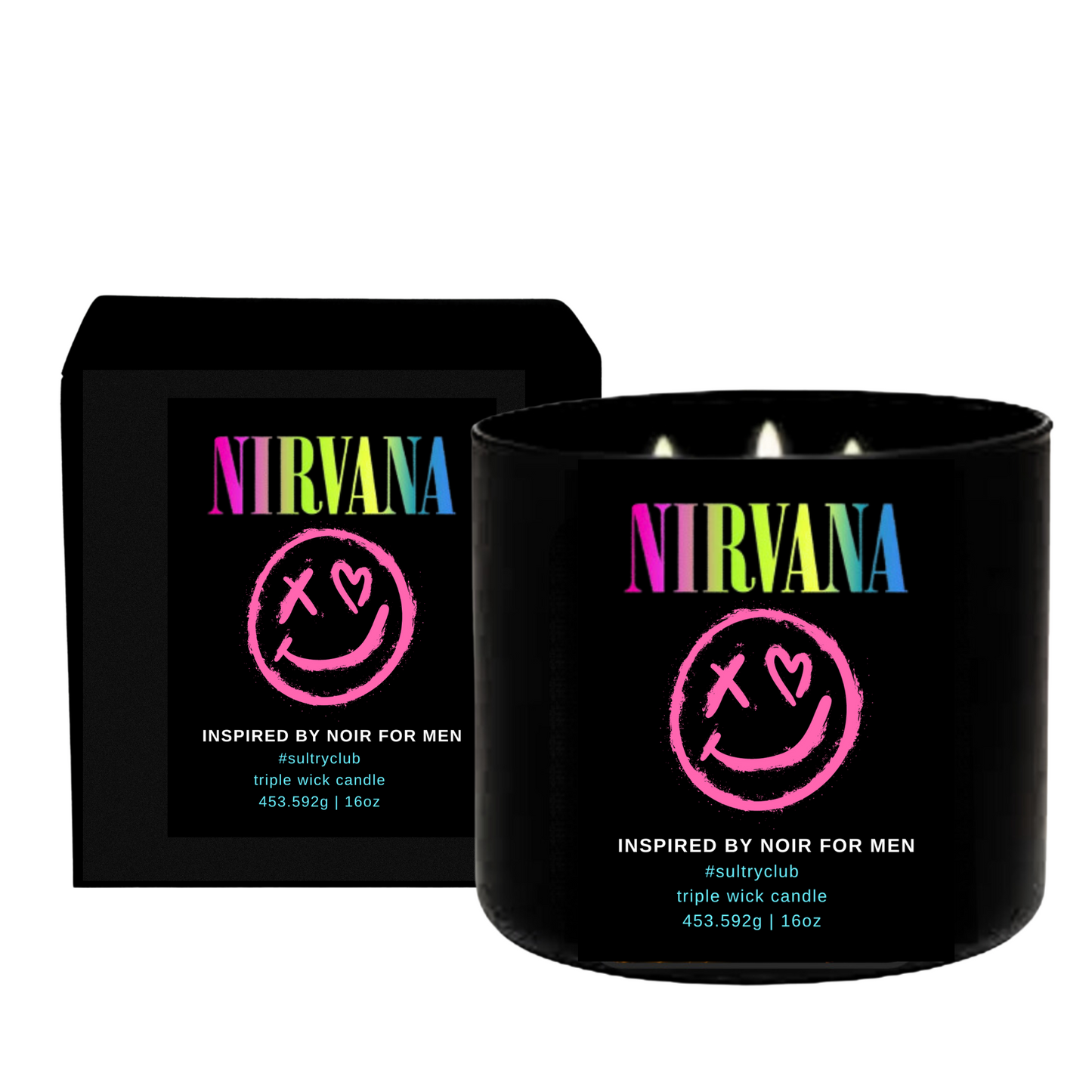 NIRVANA Noir Candle