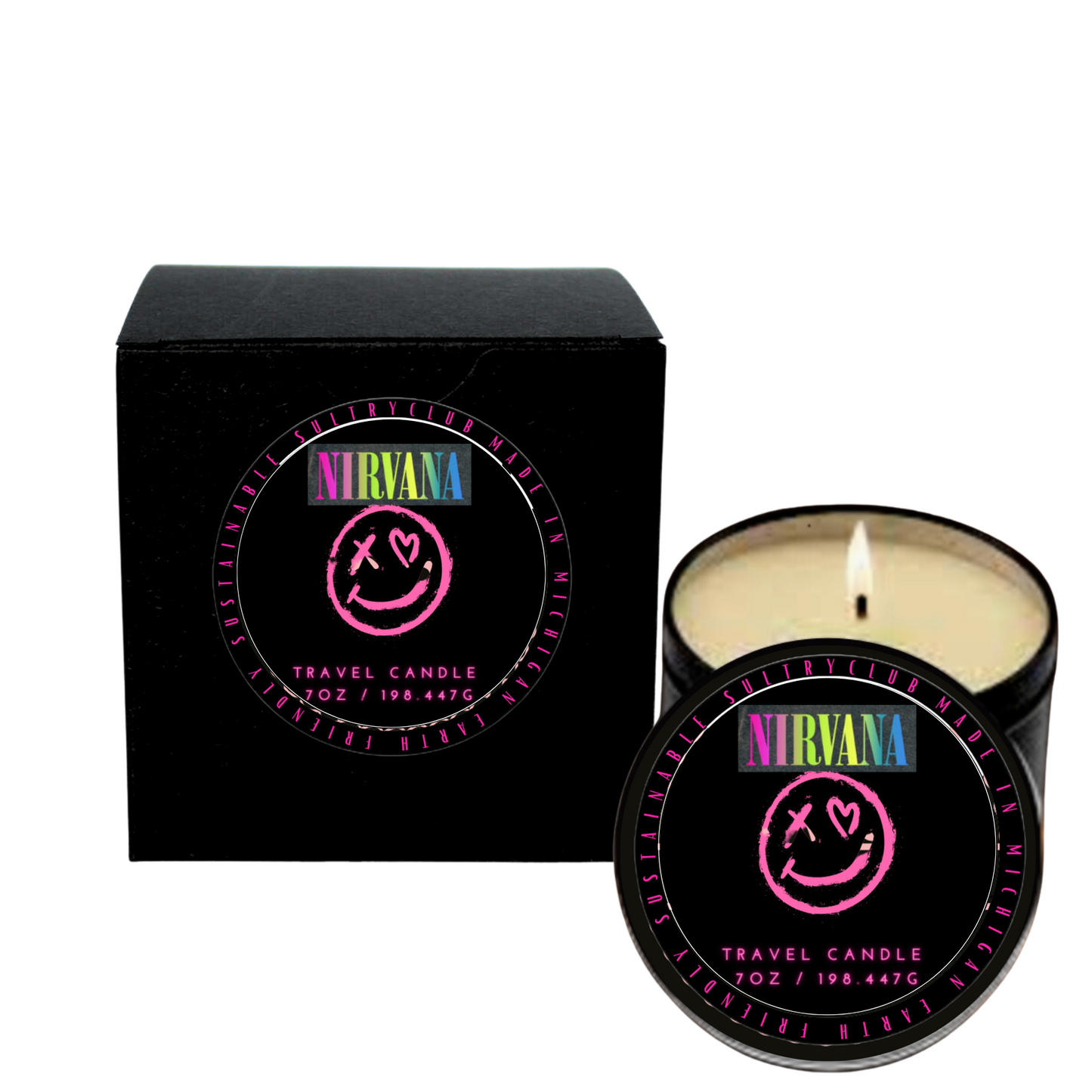 NIRVANA Noir Candle