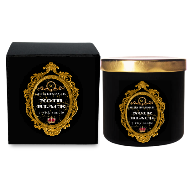 Noir Black Luxury Candle