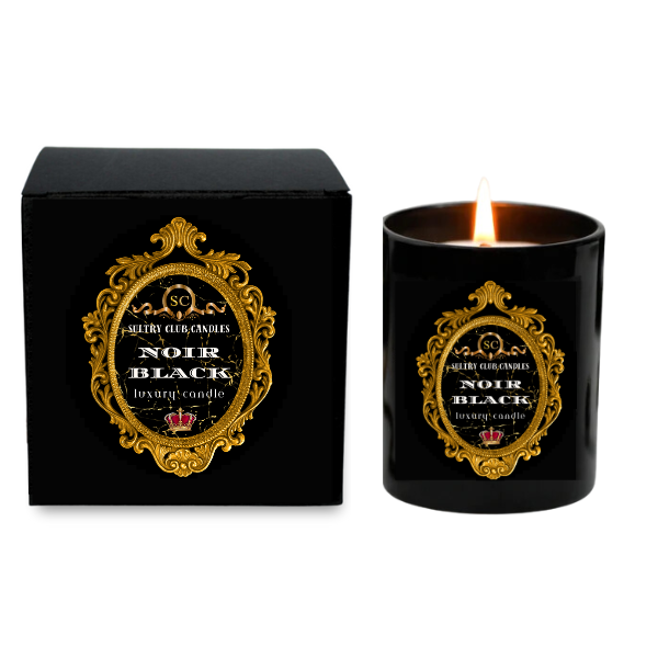 Noir Black Luxury Candle