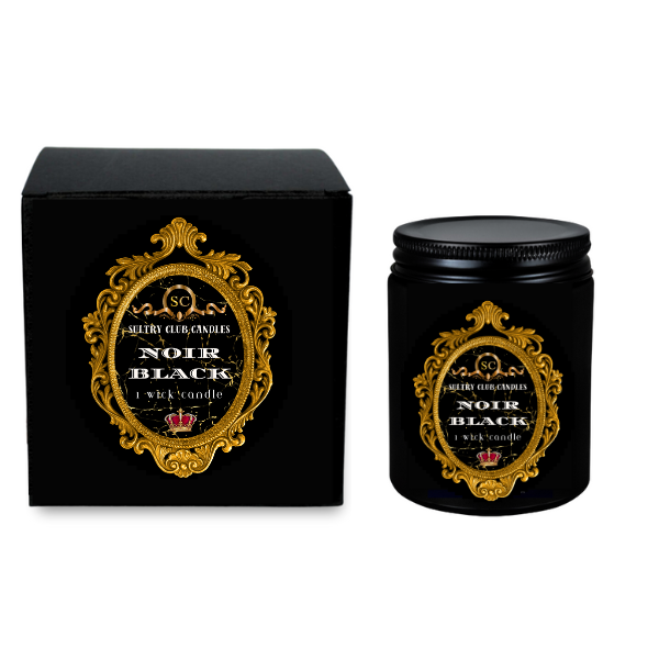 Noir Black Luxury Candle