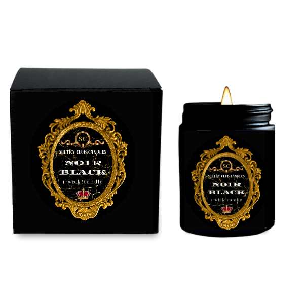 Noir Black Luxury Candle