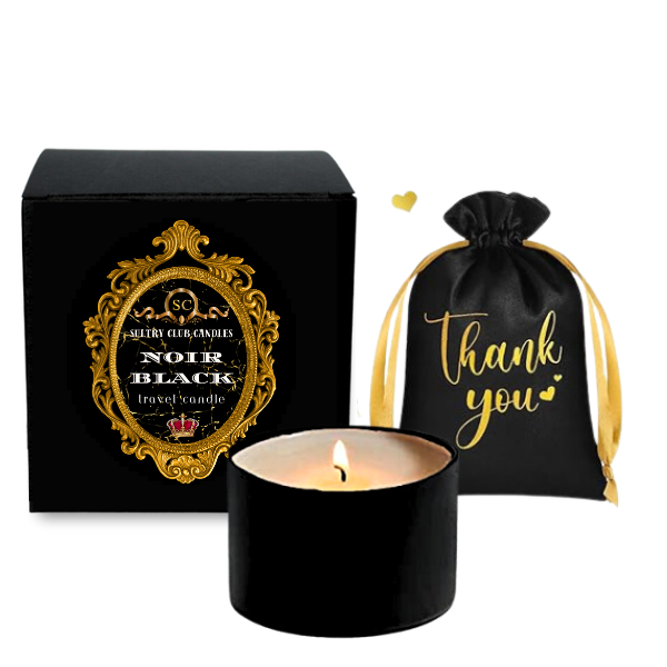 Noir Black Luxury Candle