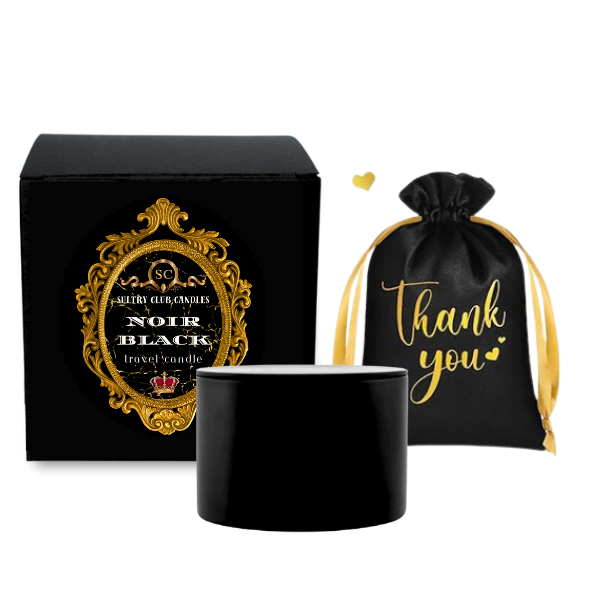 Noir Black Luxury Candle