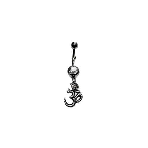 Ohm Steel Belly Ring
