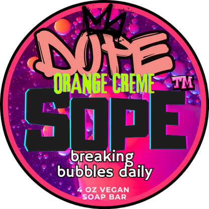 ORANGE CREAM DOPE SOPE