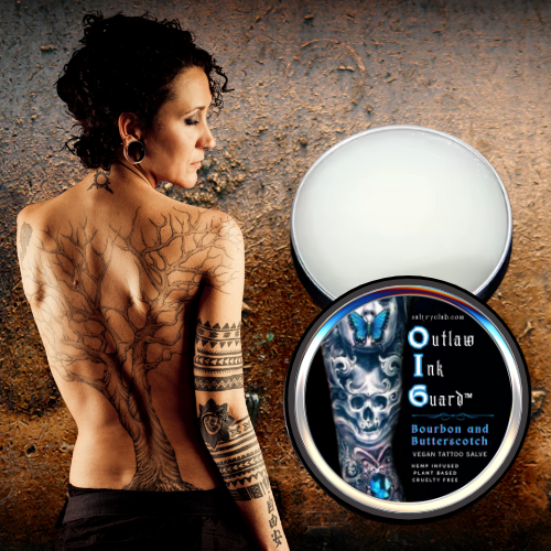OUTLAW Ink Guard™ Aftercare Tattoo Salve - Bourbon & Butterscotch