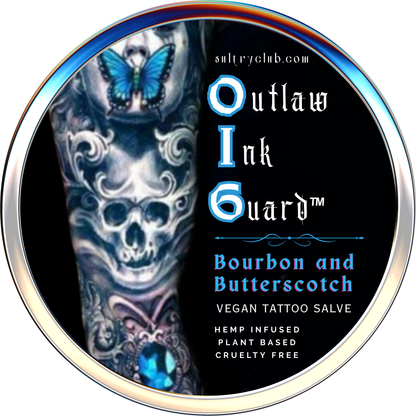 OUTLAW Ink Guard™ Aftercare Tattoo Salve - Bourbon & Butterscotch