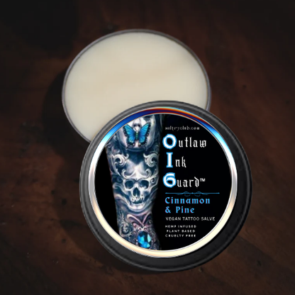 OUTLAW Ink Guard™ Aftercare Tattoo Salve - Cinnamon & Pine