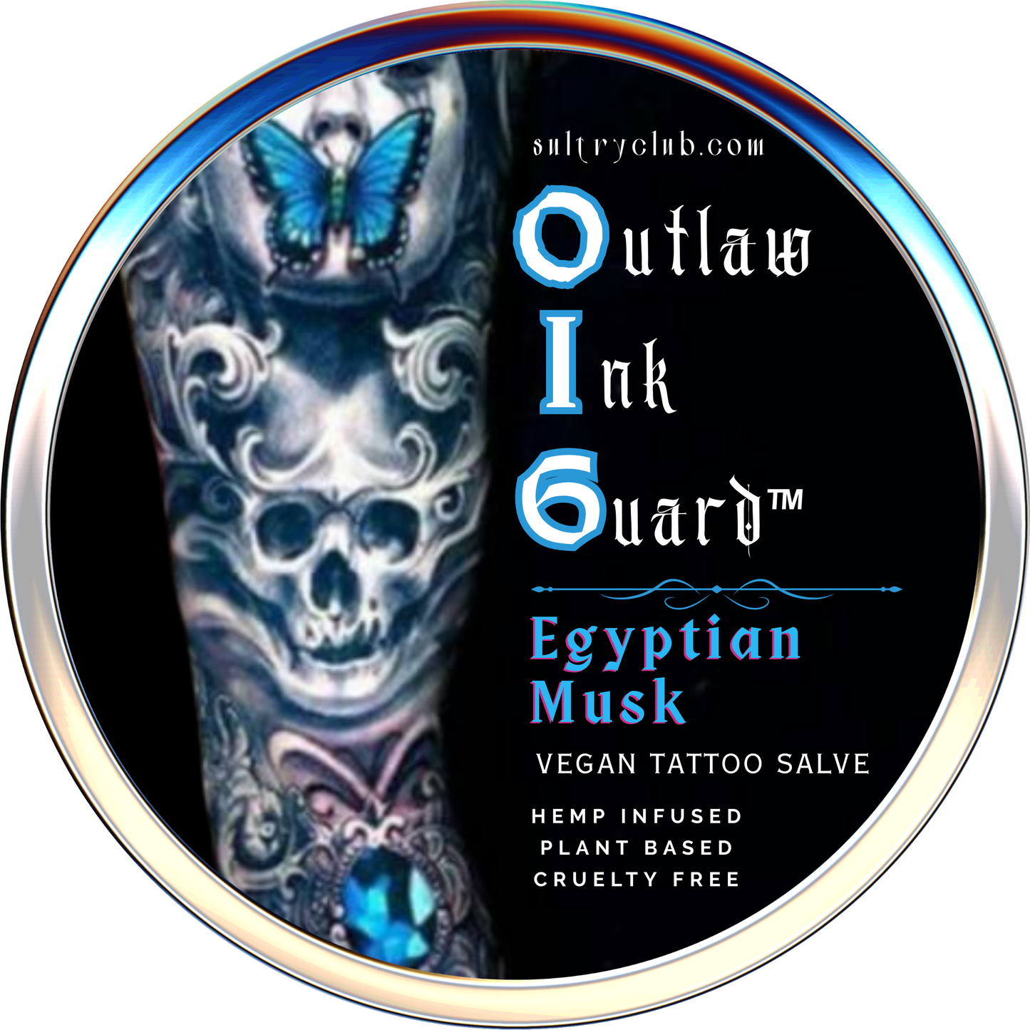 OUTLAW INK GUARD™ Aftercare Tattoo Salve - Egyptian Musk