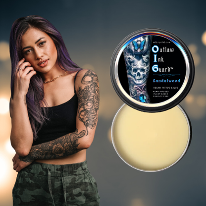 OUTLAW Ink Guard™ Aftercare Tattoo Salve - Sandalwood