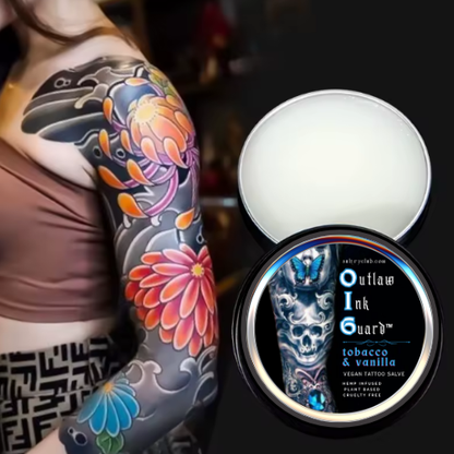 OUTLAW INK GUARD™ Aftercare Tattoo Salve - Tobacco & Vanilla