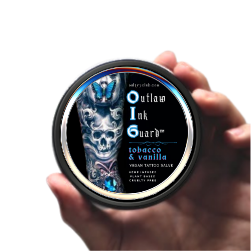OUTLAW INK GUARD™ Aftercare Tattoo Salve - Tobacco & Vanilla