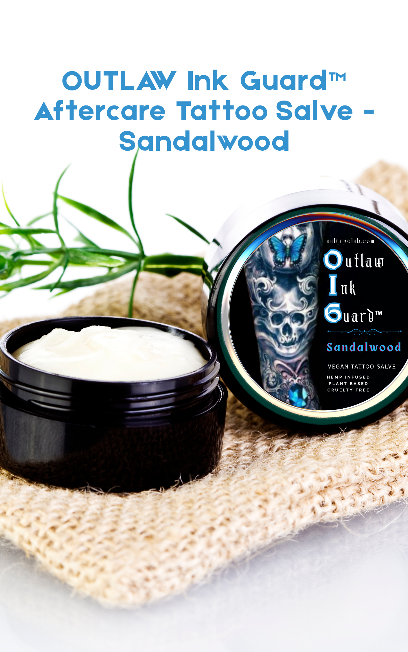 OUTLAW Ink Guard™ Aftercare Tattoo Salve - Sandalwood
