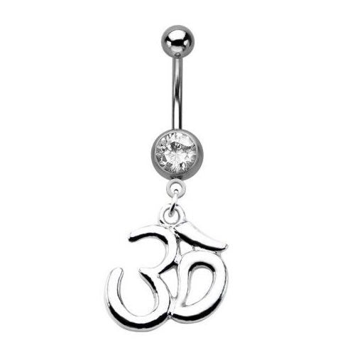 Ohm Steel Belly Ring