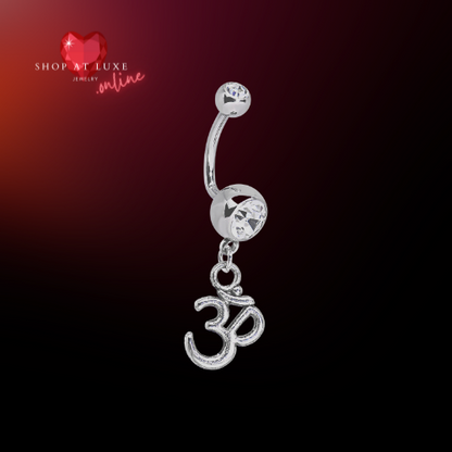Ohm Steel Belly Ring