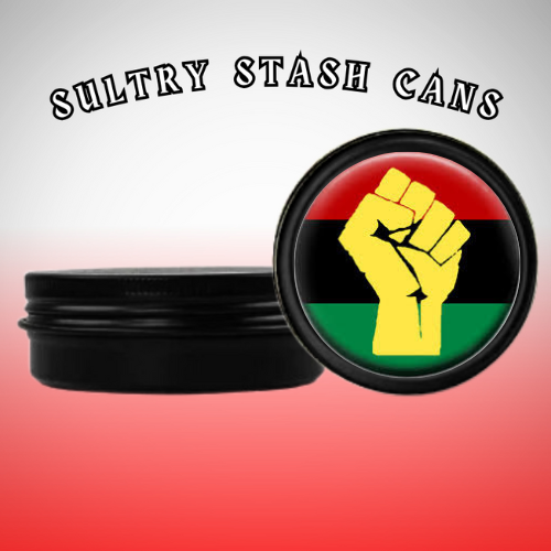 END RACISM Stash Tin - Round Storage Container