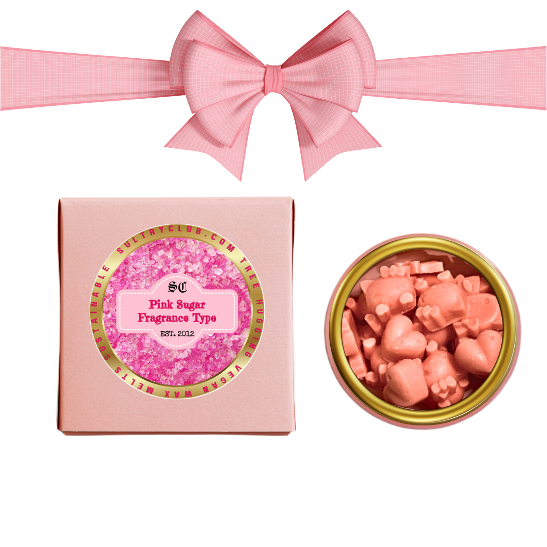 PINK SUGAR TYPE Candle