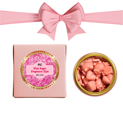 PINK SUGAR CANDLE