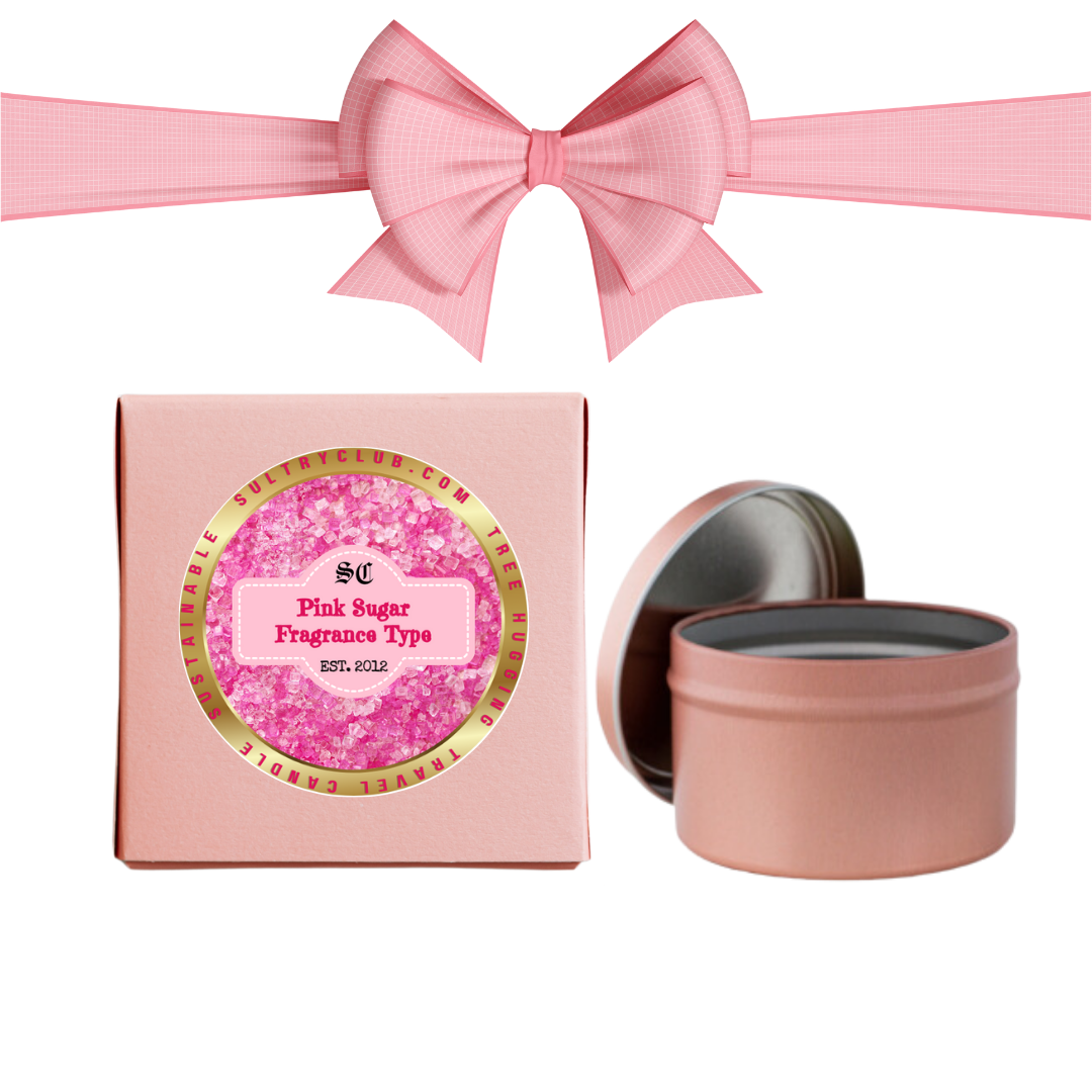 PINK SUGAR CANDLE