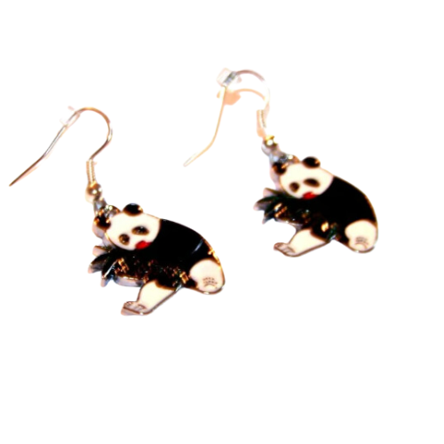 PANDA BEAR EARRINGS