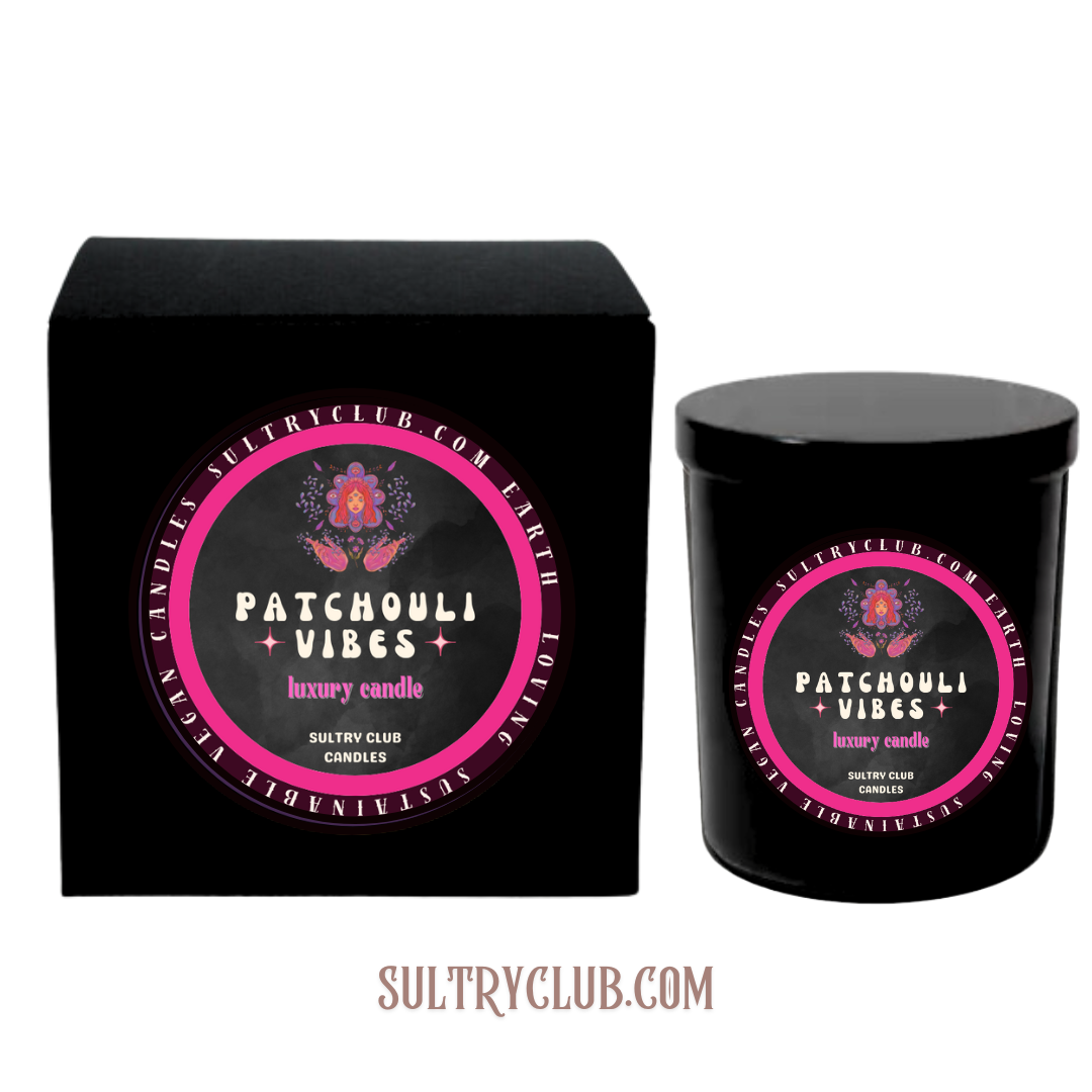 PATCHOULI VIBES Vegan Candle