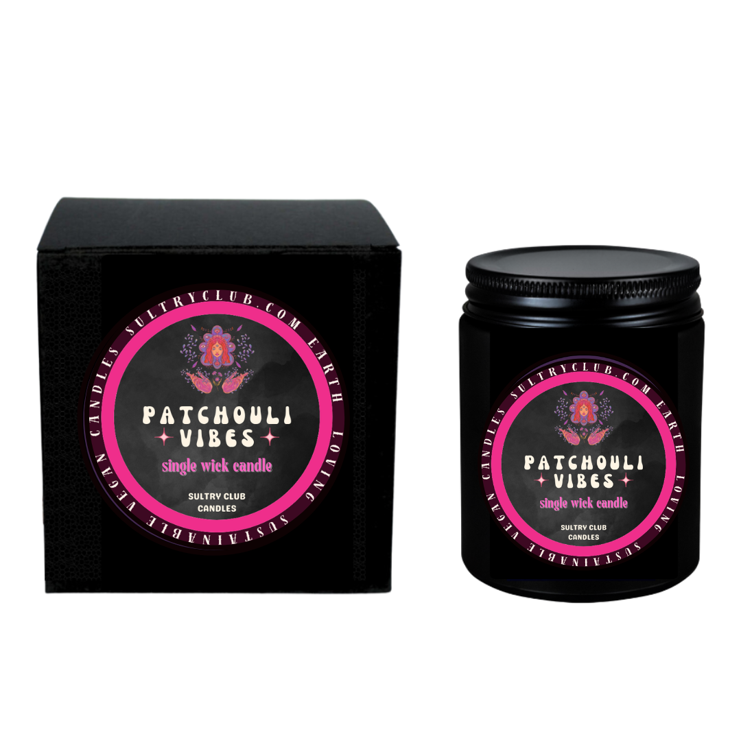 PATCHOULI VIBES Vegan Candle