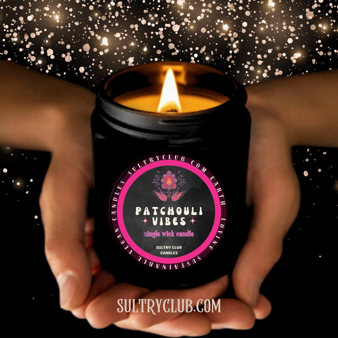 PATCHOULI VIBES Vegan Candle