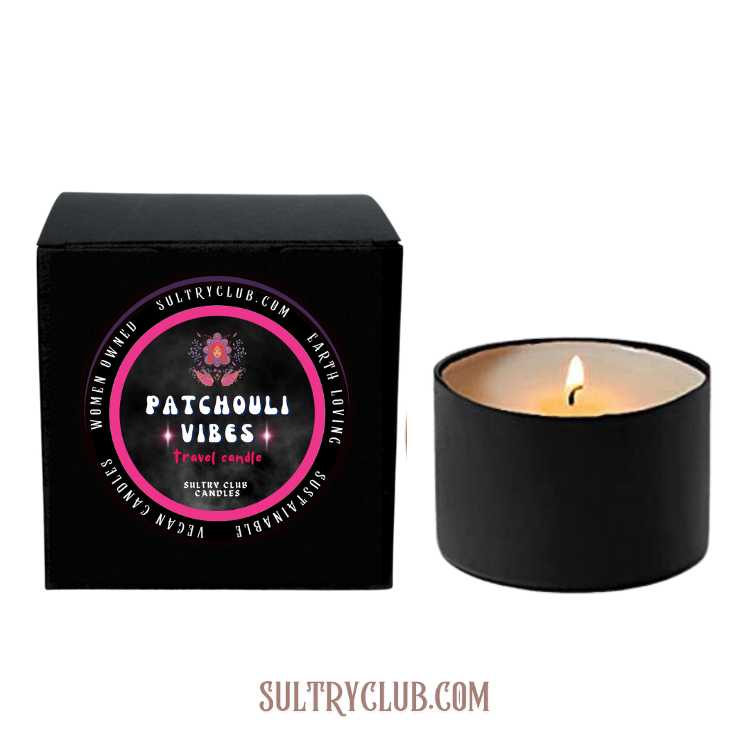 PATCHOULI VIBES Vegan Candle