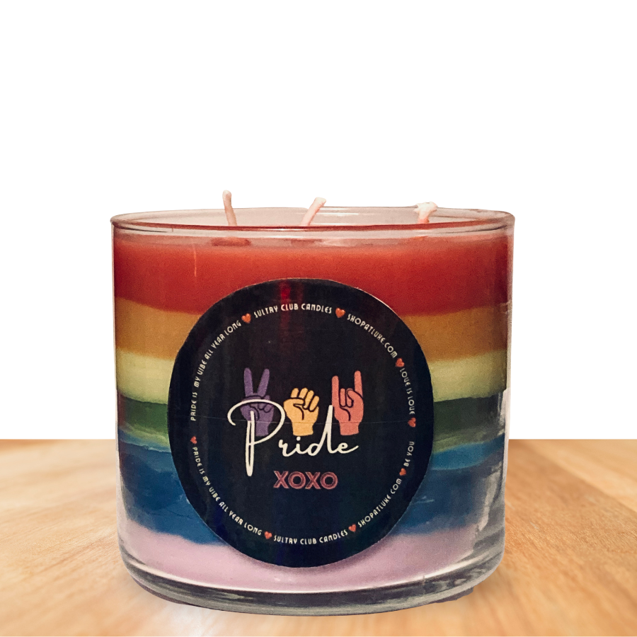 THE PRIDE 3 WICK CANDLE