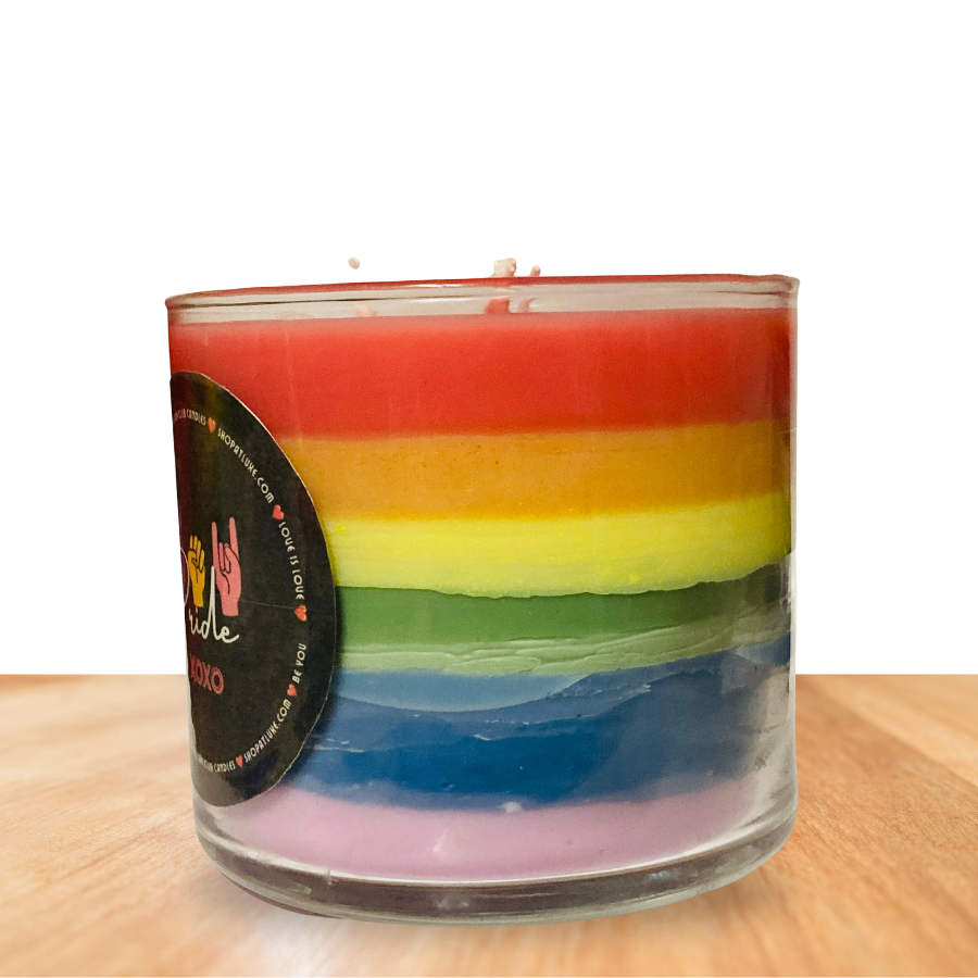 THE PRIDE 3 WICK CANDLE