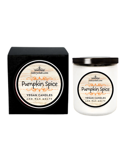 Pumpkin Spice Vegan Candles