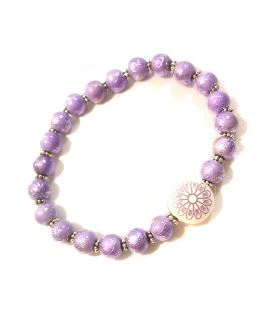 Purple Boho Sun Bracelet