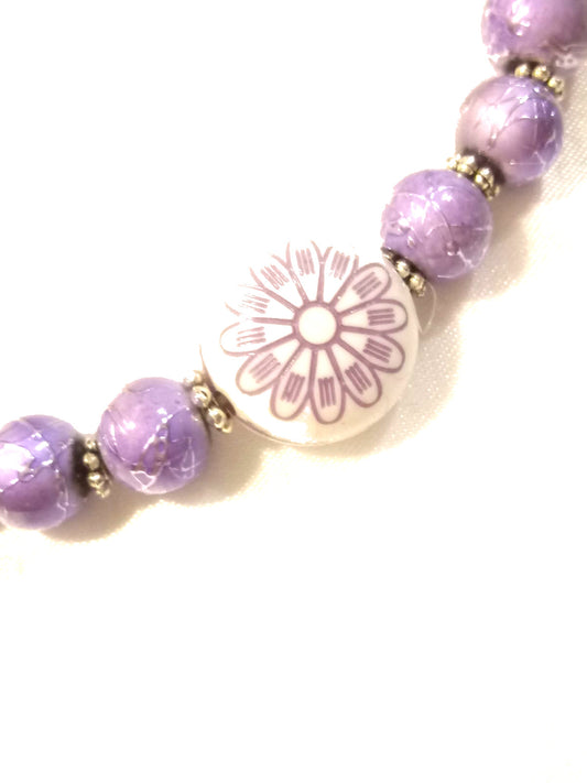 Purple Boho Sun Bracelet