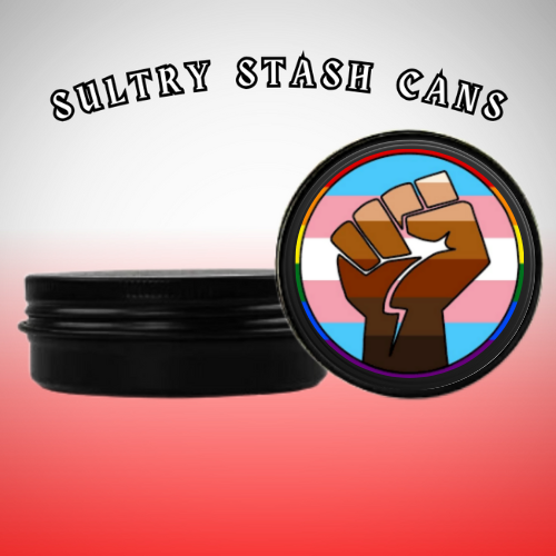 END RACISM Stash Tin - Round Storage Container